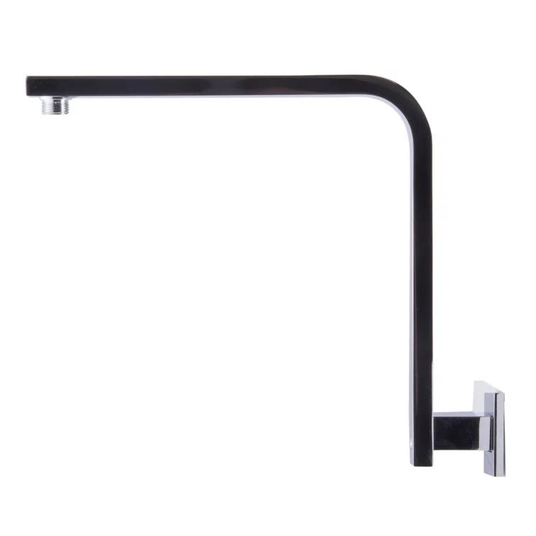 12" Square Raised Wall Mounted Shower Arm