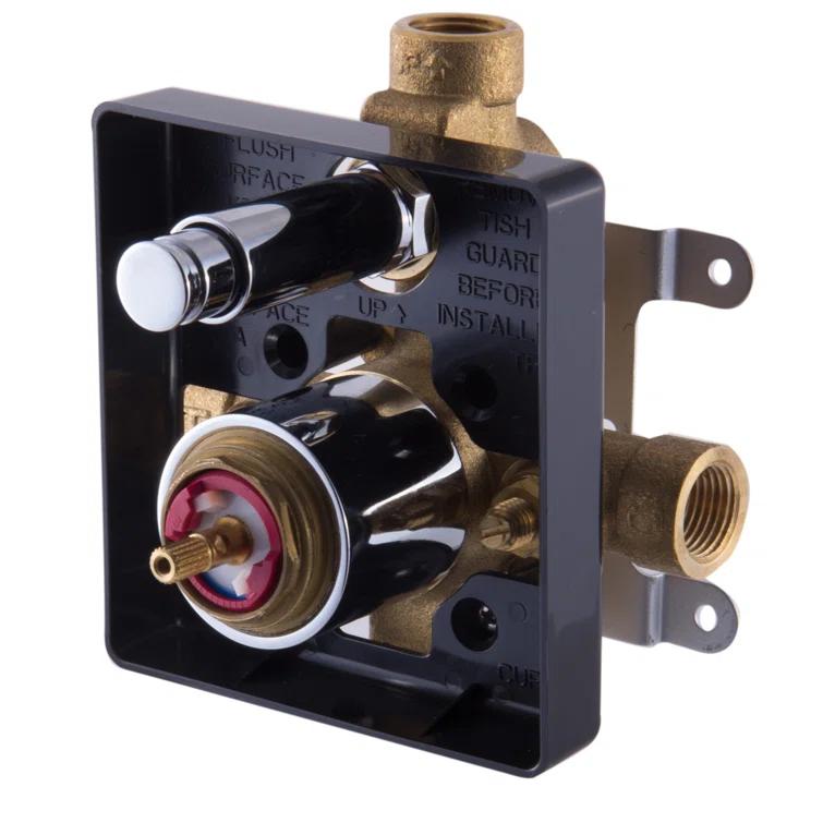 Round Pressure Balanced Faucet Trim Only