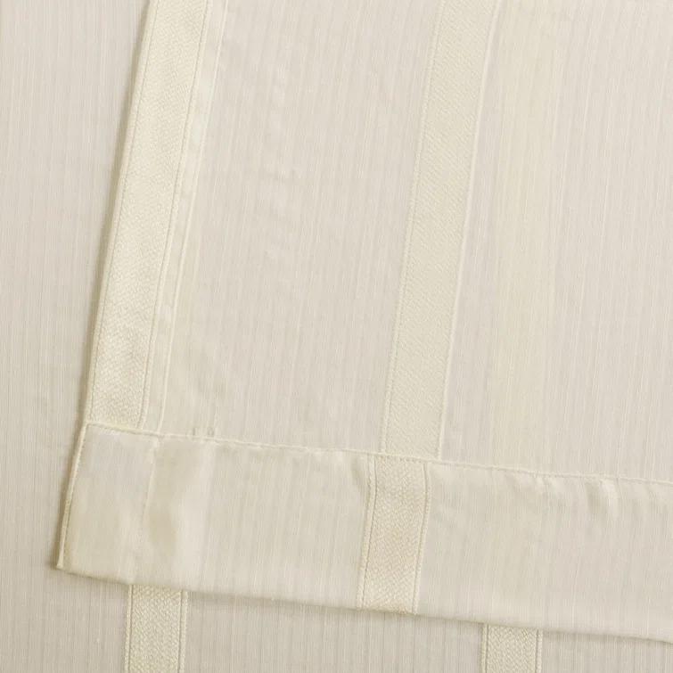 Rylene Synthetic Sheer Curtain Single Panel