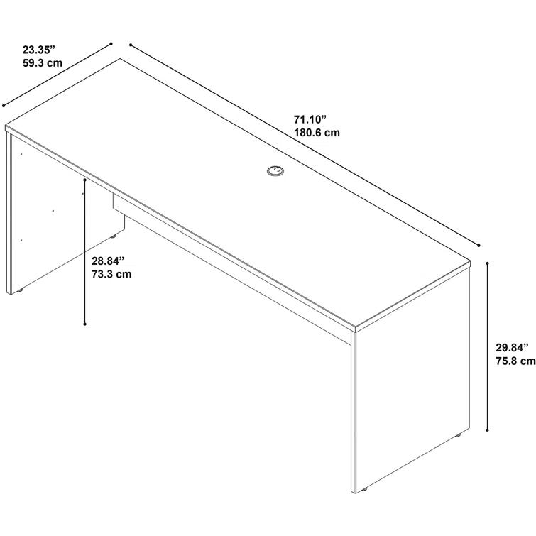 Series C Desk Shell