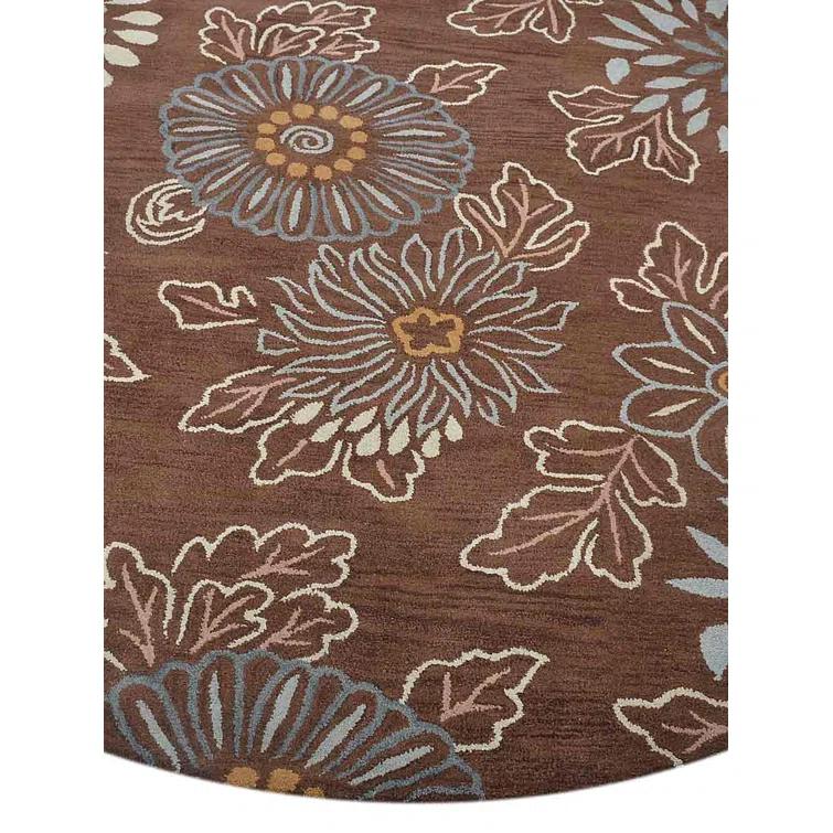 Get My Rugs LLC HAND TUFTED WOOL ECO-FRIENDLY AREA RUGS, Floral Design, Contemporary Design