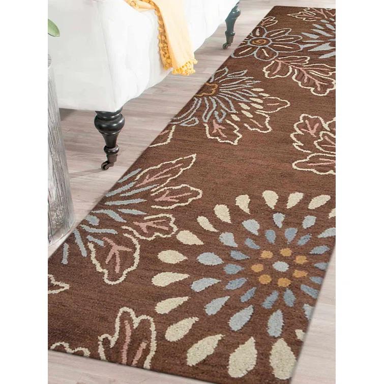 Get My Rugs LLC HAND TUFTED WOOL ECO-FRIENDLY AREA RUGS, Floral Design, Contemporary Design