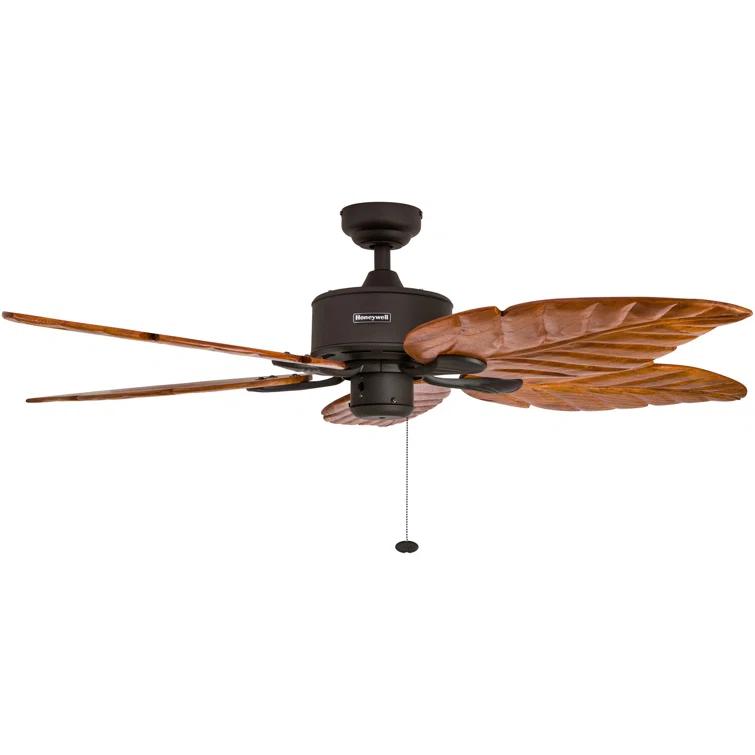Honeywell 52" Royal Palm Tropical 5 Blade Ceiling Fan