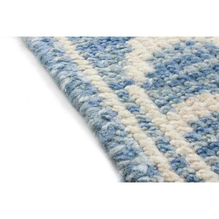Addie Wool Denim/Cream Rug