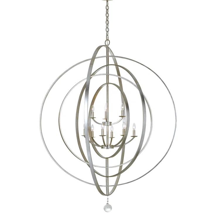 Salas 9 - Light Dimmable Globe Chandelier