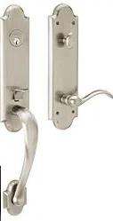 Distressed Oil Rubbed Bronze Single Cylinder Handleset with Lever
