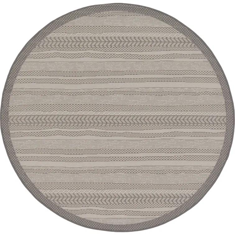 McLellen Striped Indoor / Outdoor Rug