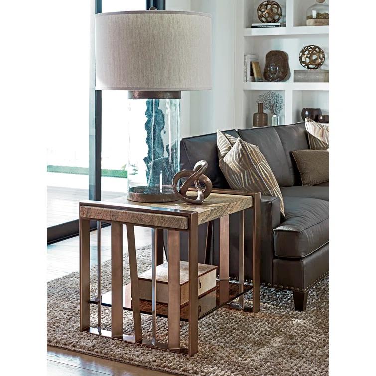 Zavala Intersect End Table