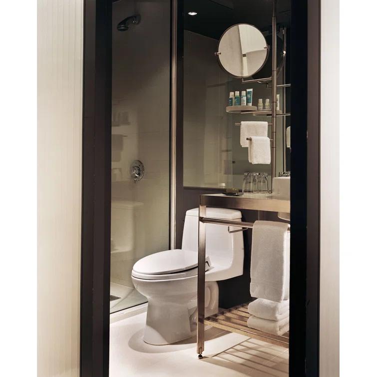 UltraMax® Eco 1.28 GPF (Water Efficient) Elongated One-Piece Toilet (Seat Included)