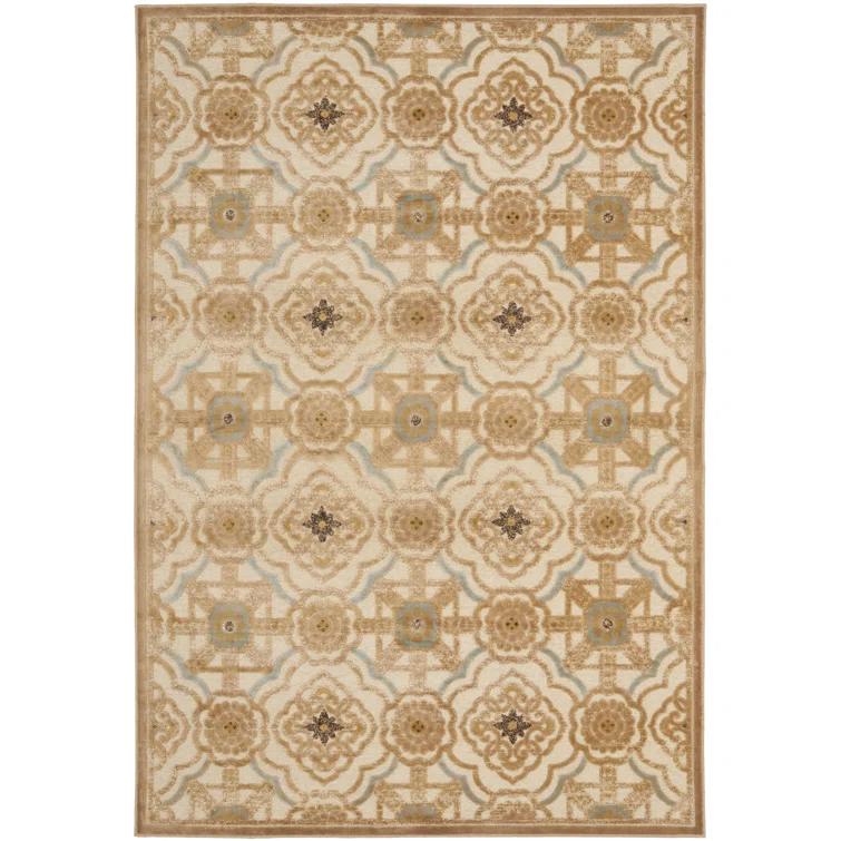 Martha Stewart Imperial Palace Performance Floral Rug