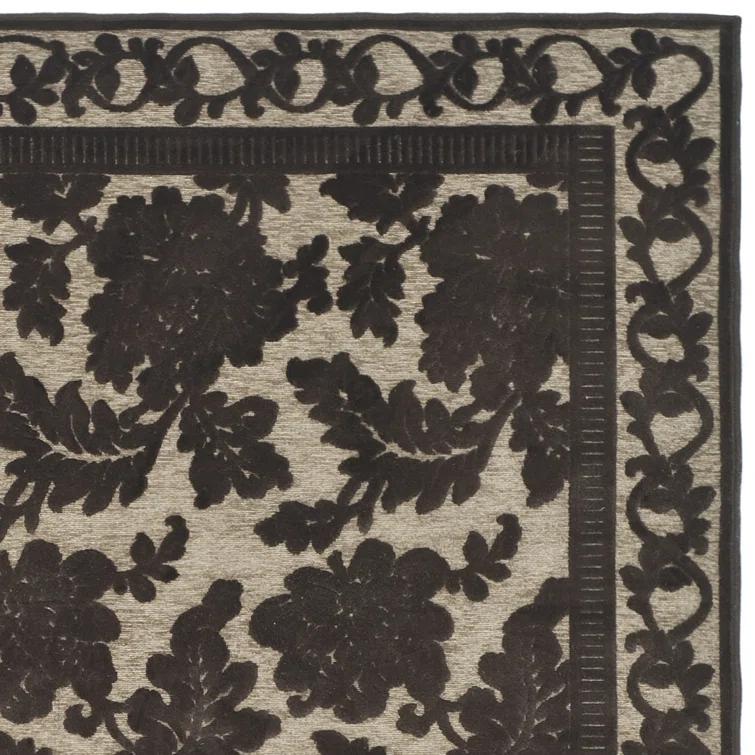 Martha Stewart Peony Performance Floral Rug