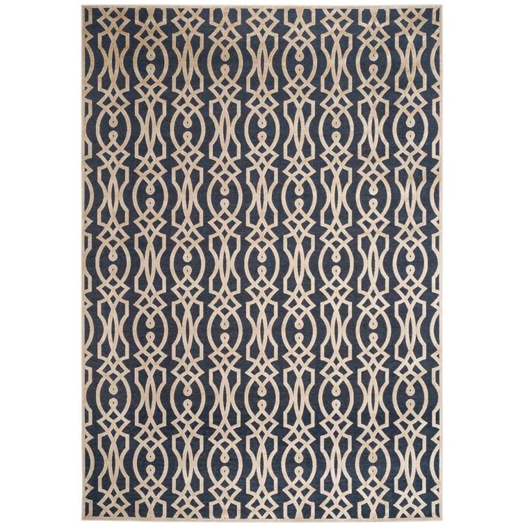 Martha Stewart Performance Geometric Rug