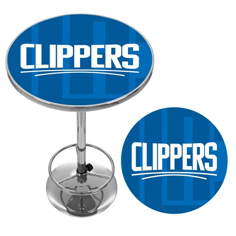 Trademark Global NBA Round Metal Base Dining Table