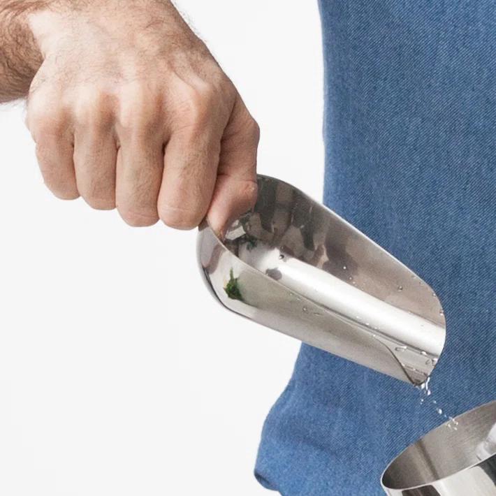 Crafthouse by Fortessa Crafthouse Signature Collection Stainless Steel Ice Scoop