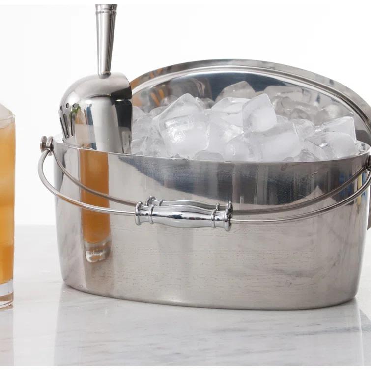 Crafthouse by Fortessa Crafthouse Signature Collection Stainless Steel Ice Bucket