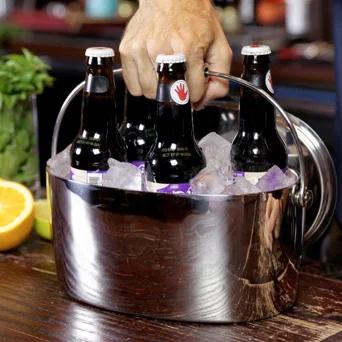 Crafthouse by Fortessa Crafthouse Signature Collection Stainless Steel Ice Bucket