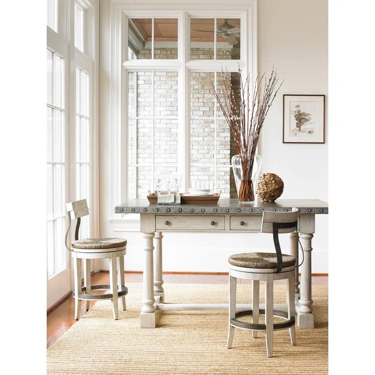 Oyster Bay Merrick Swivel Stool
