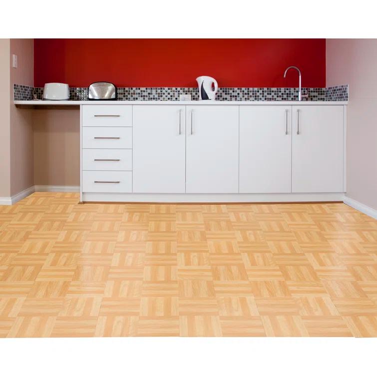 12" x 12" x 1.2mm Oak Vinyl Tile
