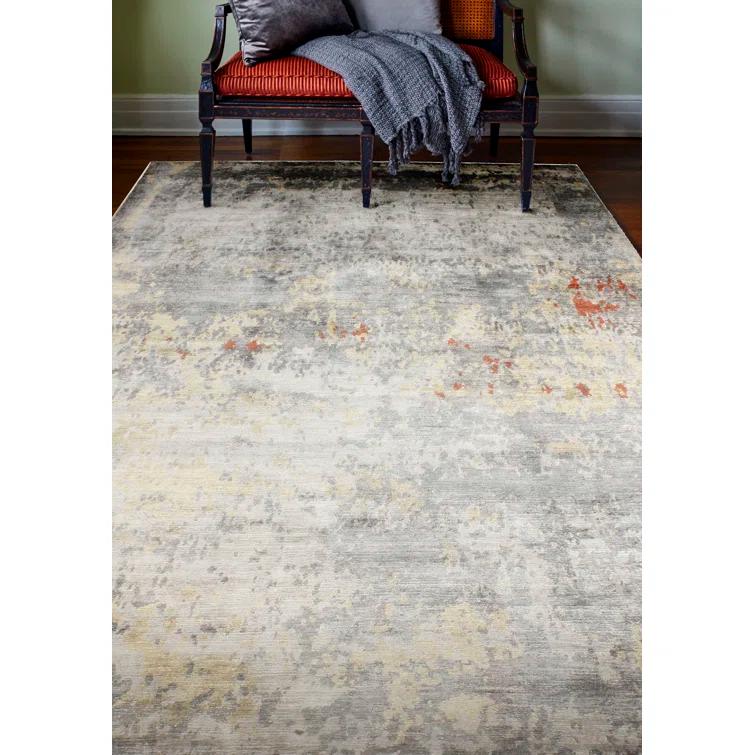 Cascade Viscose Abstract Indoor Rug