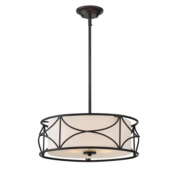 Krull 3 - Light Dimmable Drum Chandelier