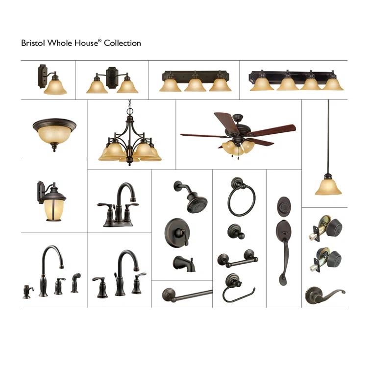 Scroll Privacy Bed/Bath Door Lever