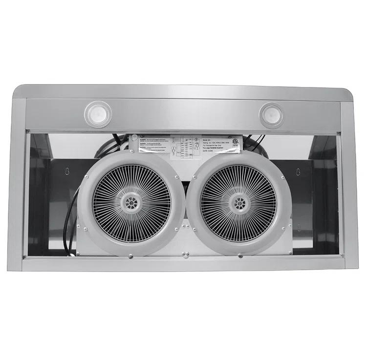 ProLine Range Hoods PROLINE 36" 600 CFM Ducted Under Cabinet Range Hood in Brushed Stainless Steel