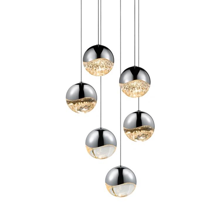 Grapes 6 - Light LED Cluster Pendant
