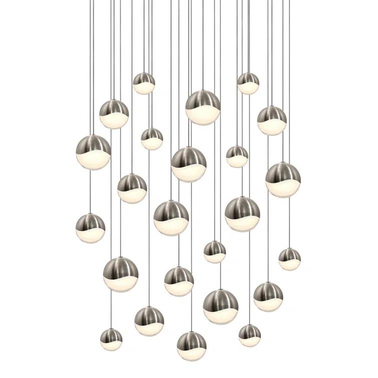 Grapes 24 - Light LED Cluster Pendant