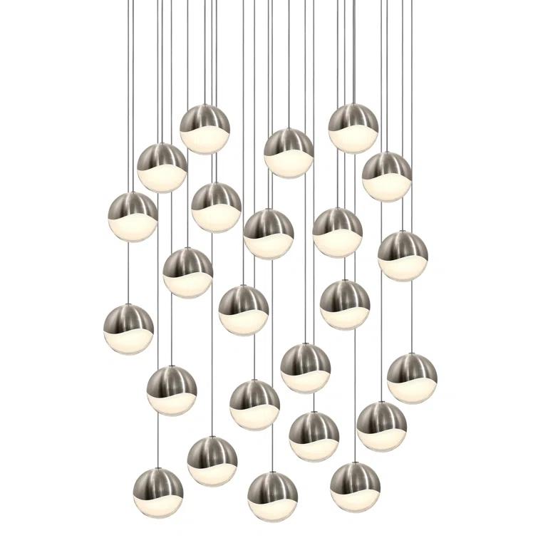 Grapes 24 - Light LED Cluster Pendant