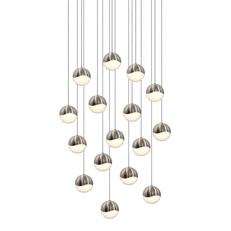 Grapes 16 - Light LED Cluster Pendant