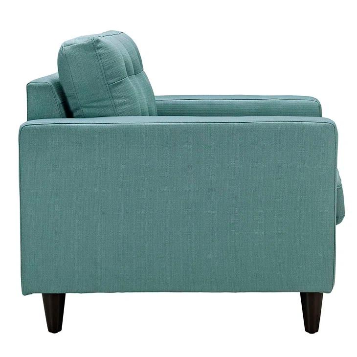 Modway Empress' Mid Century Tufted Arm Chairs
