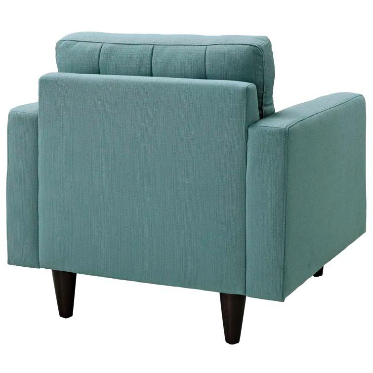 Modway Empress' Mid Century Tufted Arm Chairs