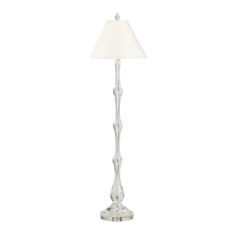 61'' Clear Traditional Floor Lamp