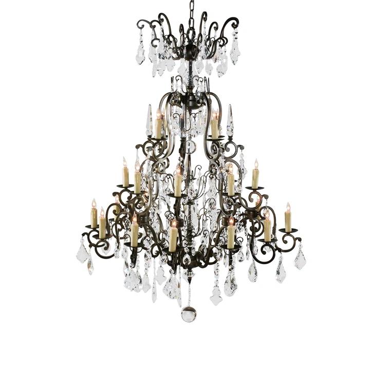 Esmerado 24 - Light Tiered Chandelier
