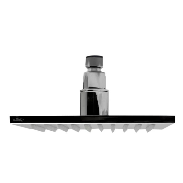 Alfi Brand Rain Fixed Shower Head 1.8 GPM GPM with Temperature-based LED LED8S-BN