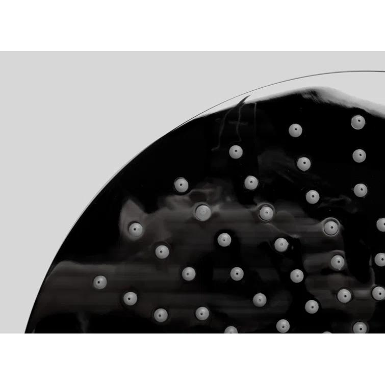 Rain Fixed Shower Head 1.8 GPM GPM with Temperature-based LED