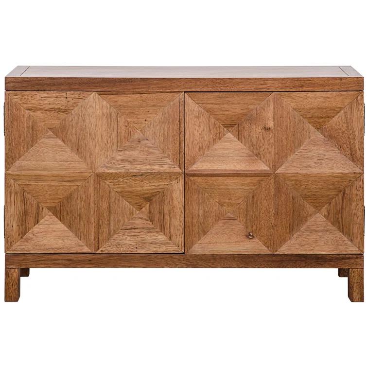 Aaran Small Cabinet - Dark Walnut