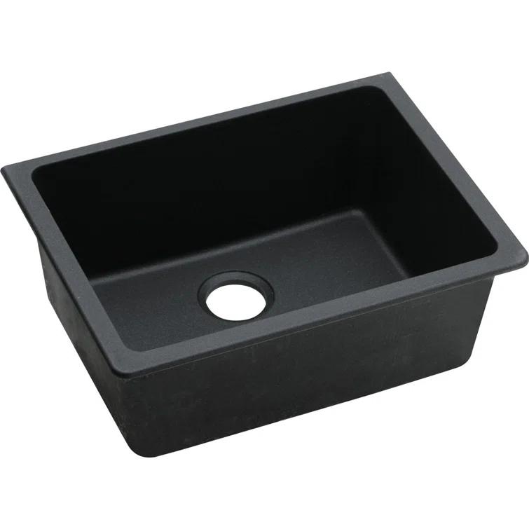 Quartz Classic 24-5/8" x 18-1/2" x 9-1/2" Undermount Kitchen Sink