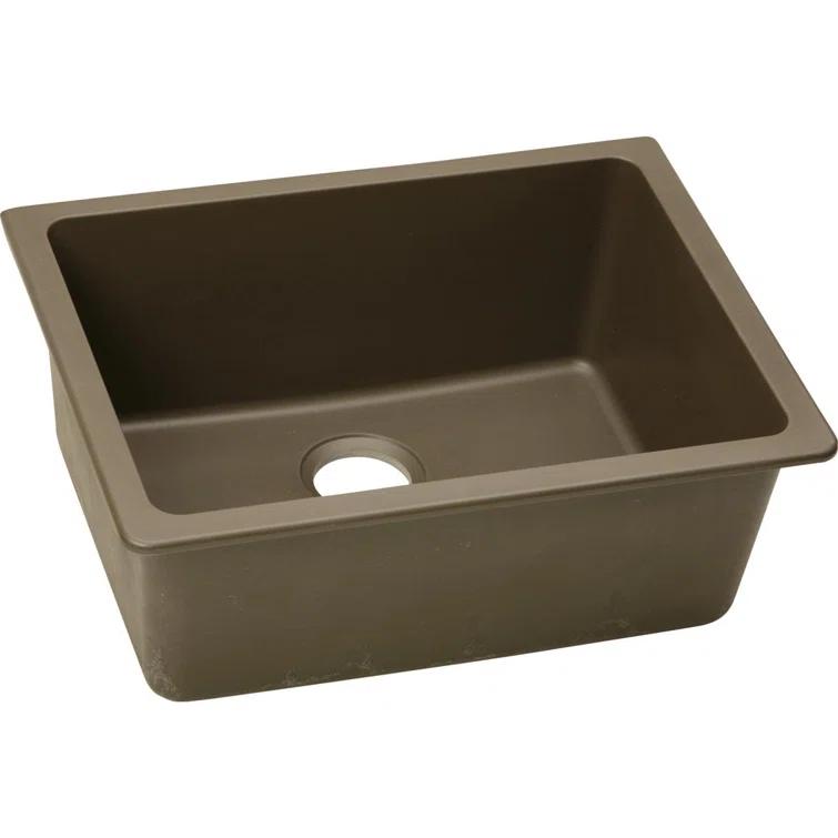 Quartz Classic 24-5/8" x 18-1/2" x 9-1/2" Undermount Kitchen Sink
