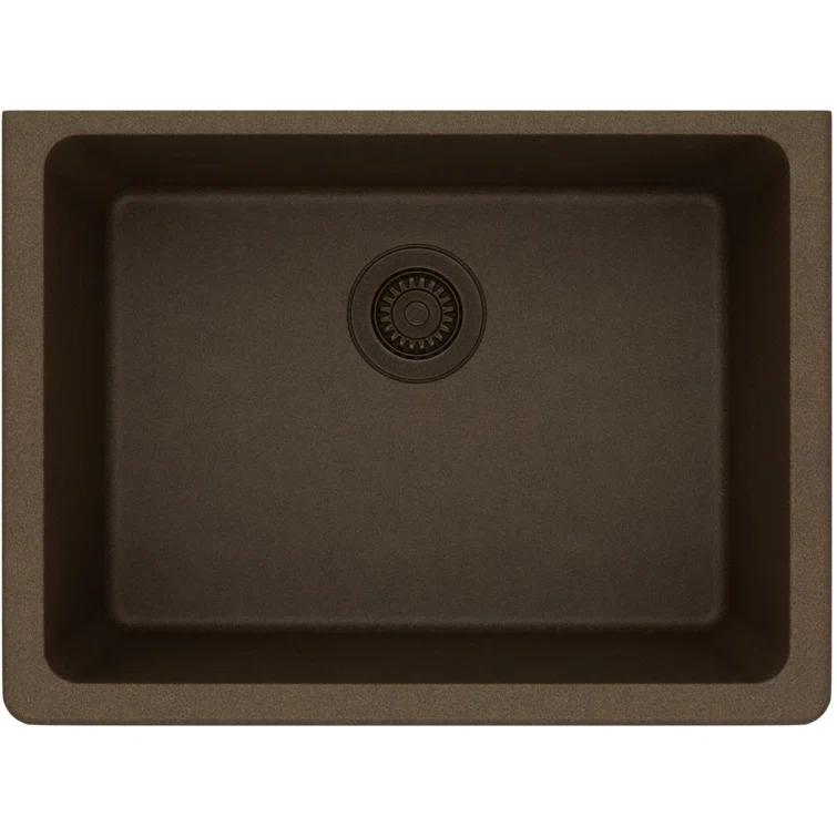Quartz Classic 24-5/8" x 18-1/2" x 9-1/2" Undermount Kitchen Sink