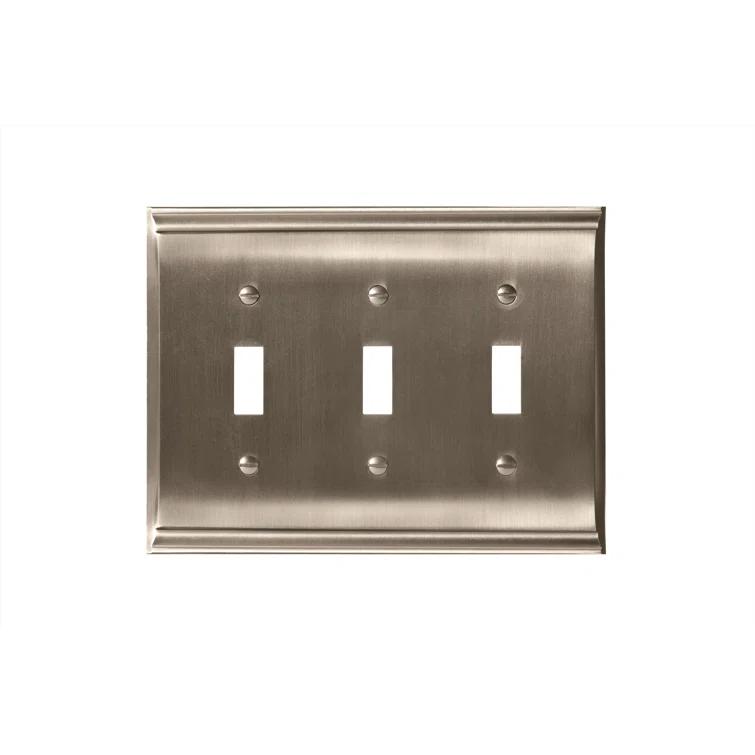 Candler 3-Gang Toggle Light Switch Wall Plate