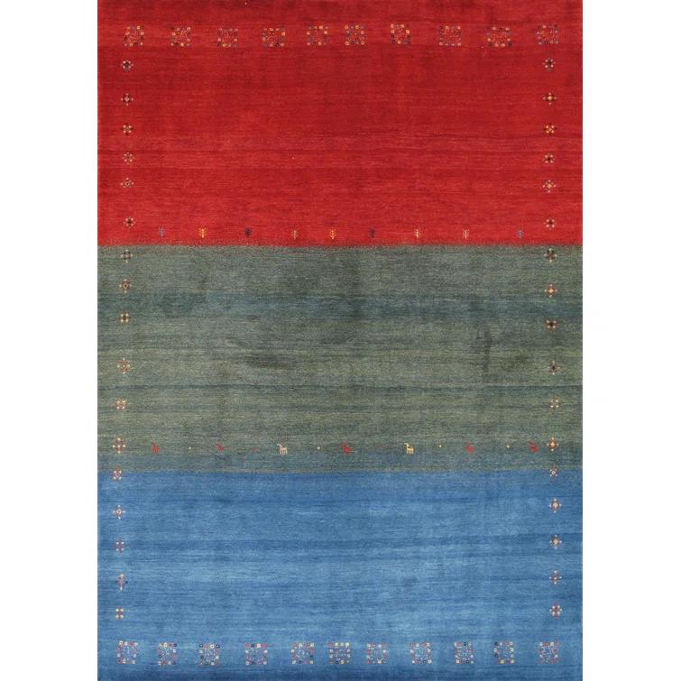 Pasargad Tribal One-of-a-Kind 5'9" X 7'11" New Age Wool Area Rug in