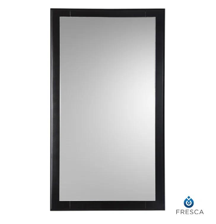 Oxford Wood Flat Wall Mirror