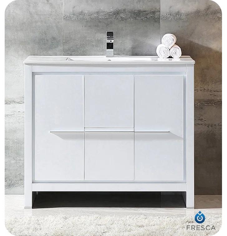 Fresca Allier 40" Free-Standing Single Sink Bathroom Vanity Set