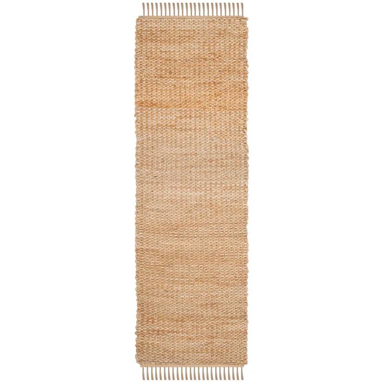 Uma Natural Fiber Hand Woven Jute Solid Color Rug
