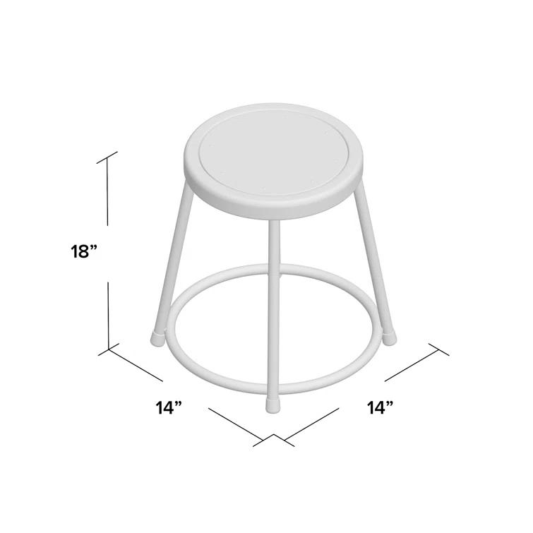 National Public Seating Ergonomic Lab Stool with Footring