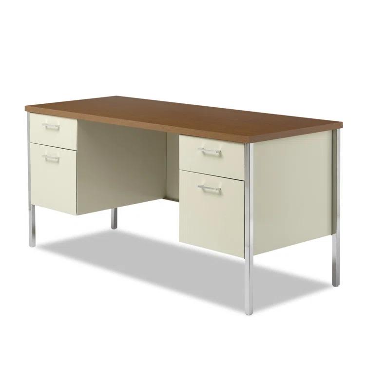 Double Pedestal Steel Credenza