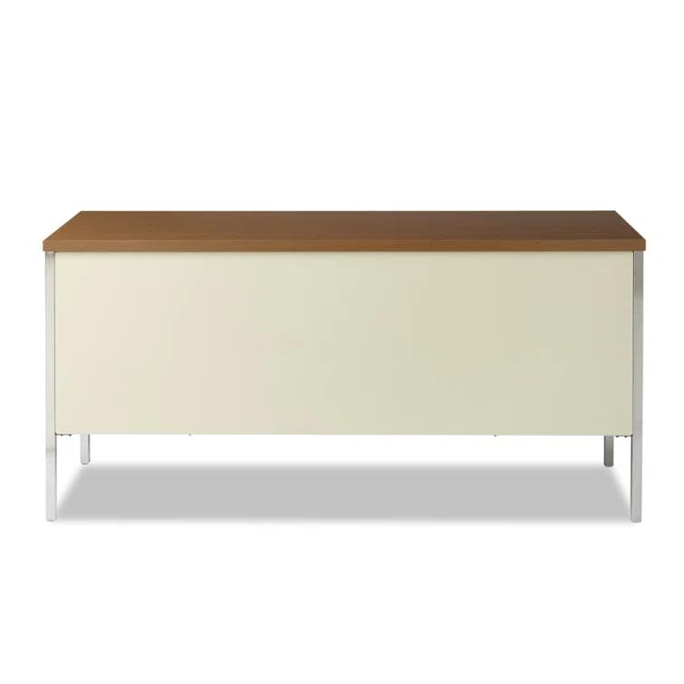 Double Pedestal Steel Credenza