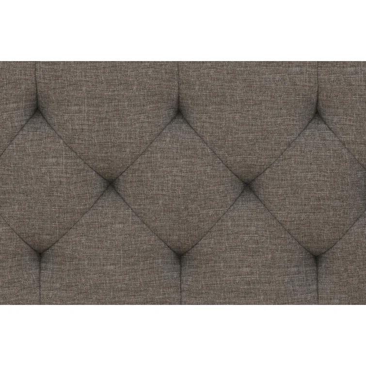 Her Majesty Upholstered Wingback Bed