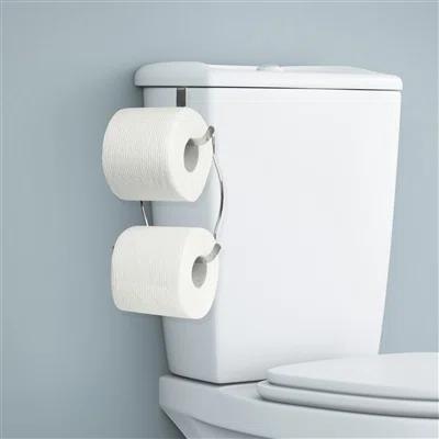 Tank Mount Toilet Paper Holder